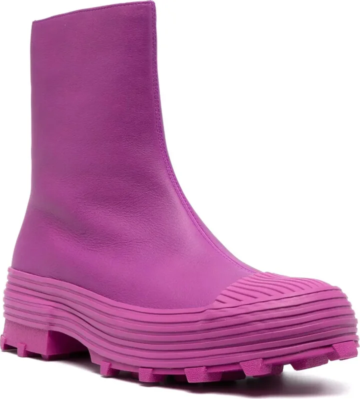 Traktori leather ankle boots - Image 2