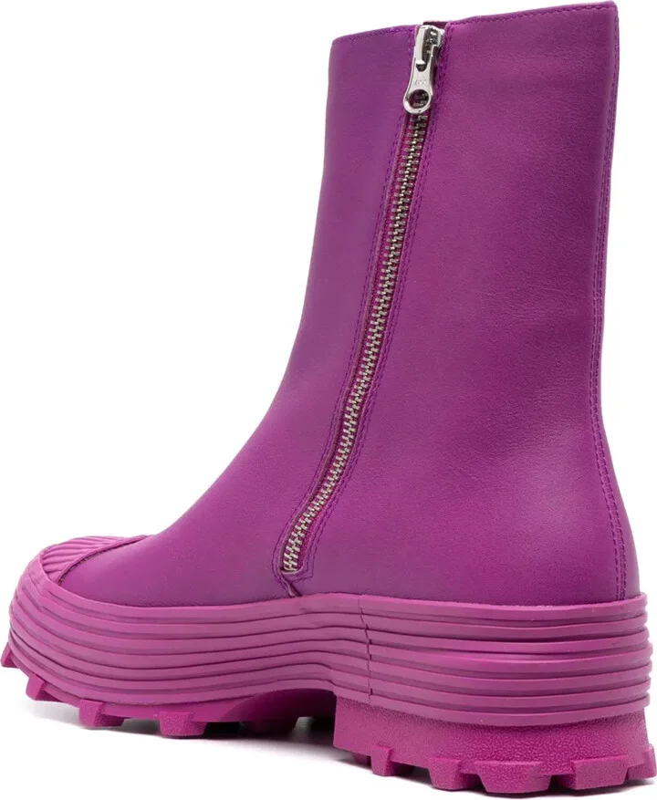 Traktori leather ankle boots - Image 3