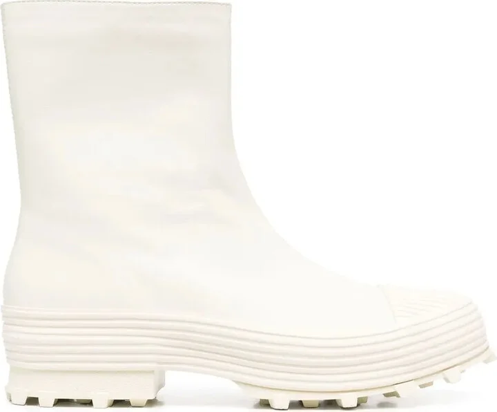 Traktori leather ankle boots