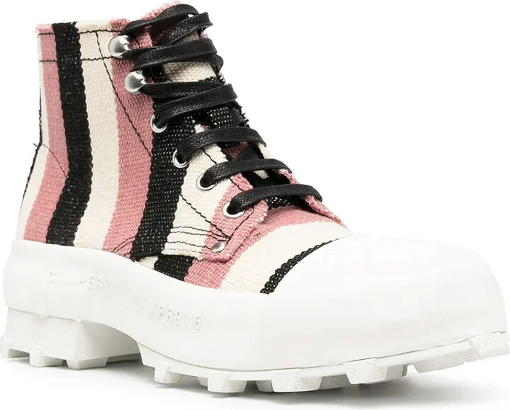 Traktori striped ankle boots - Image 2