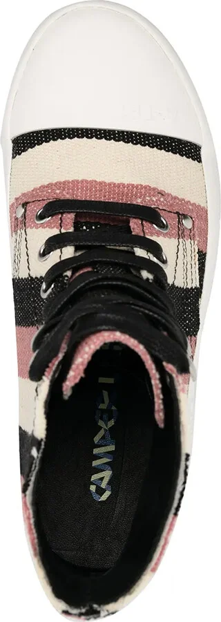 Traktori striped ankle boots - Image 4