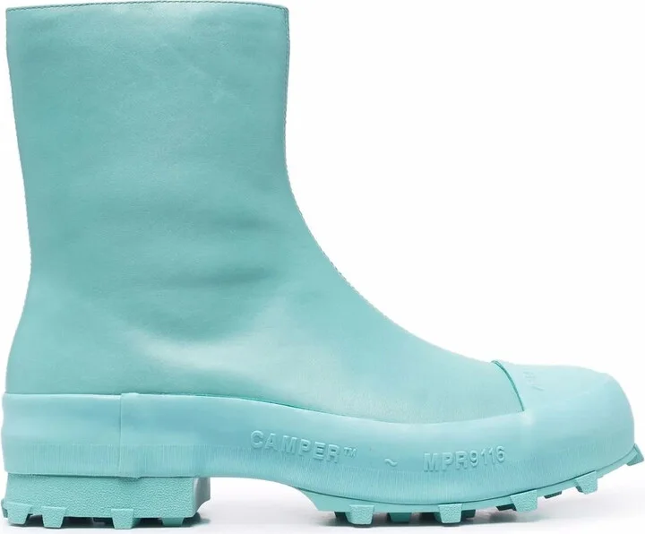 Traktori zipped ankle boots