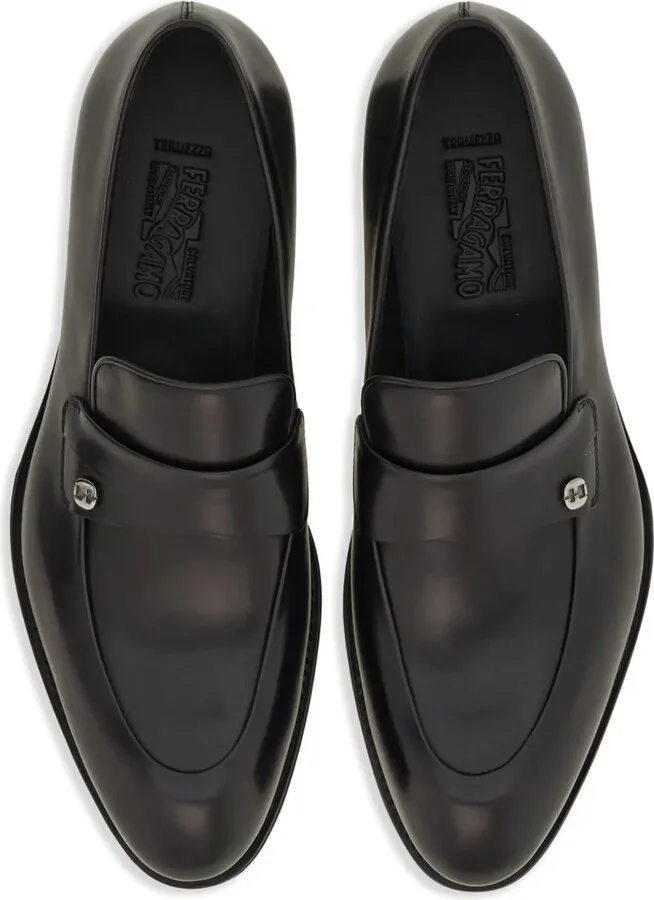 Tramezza almond-toe leather loafers - Image 4