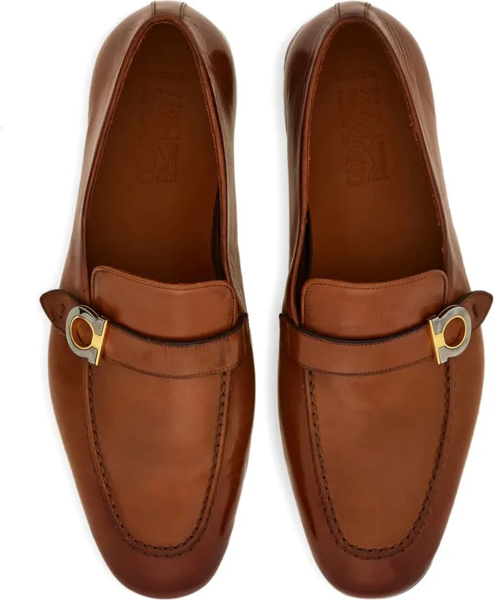 Tramezza gancini-buckle loafers - Image 4