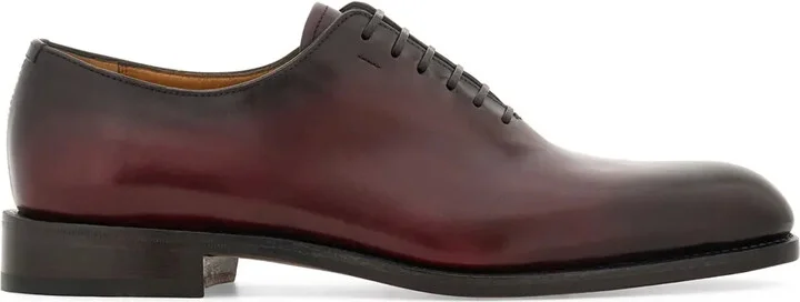 Tramezza lace-up leather oxford shoes