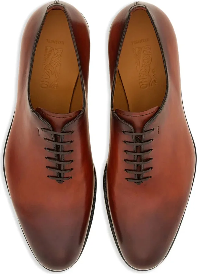 Tramezza leather Oxford shoes - Image 4