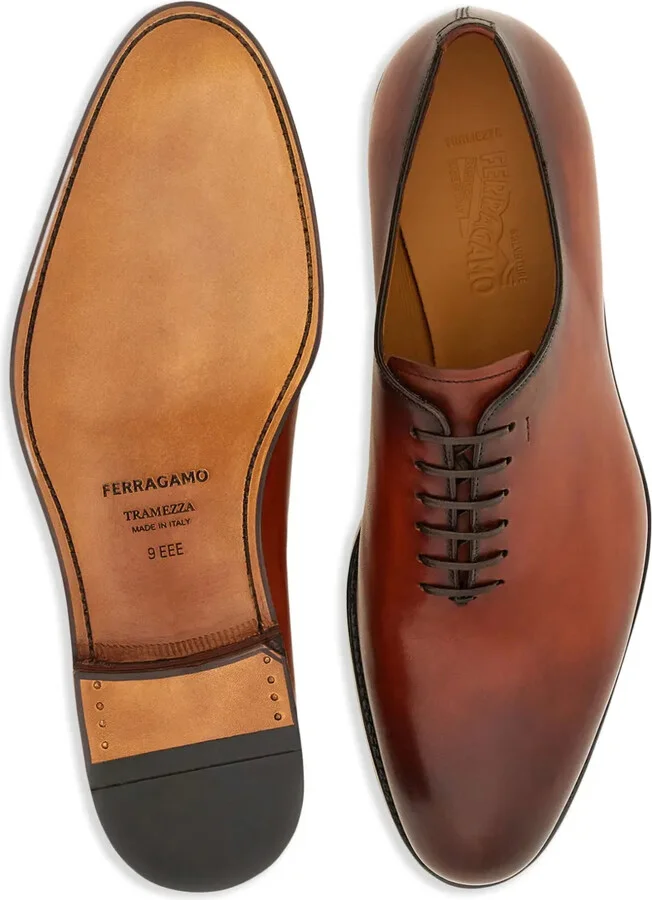 Tramezza leather Oxford shoes - Image 5