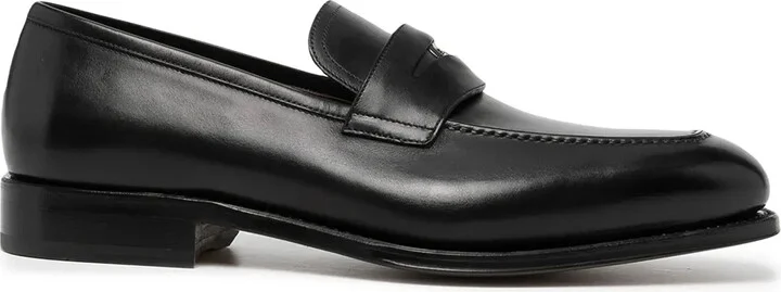 Tramezza leather penny loafers