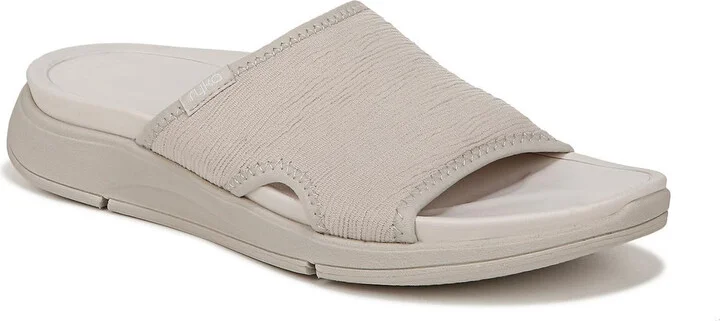 Transcend Womens Slip-On Casual Slide Sandals