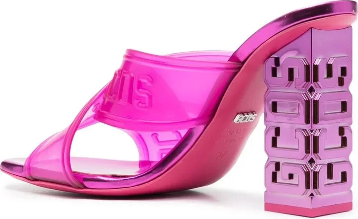 Translucent Criss-Cross Sandals - Image 3