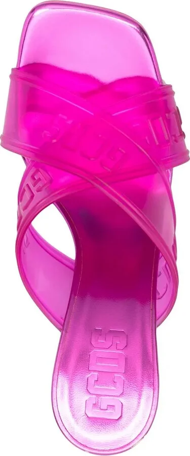 Translucent Criss-Cross Sandals - Image 4