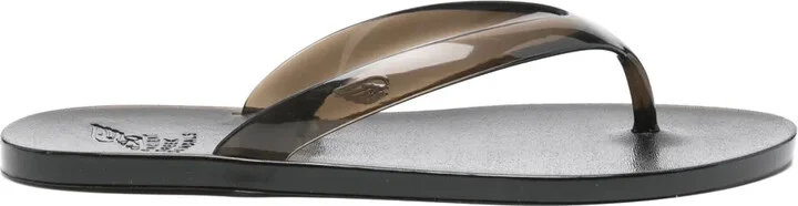 Translucent-Design Flip Flops