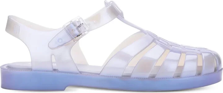 Translucent Strappy Sandals