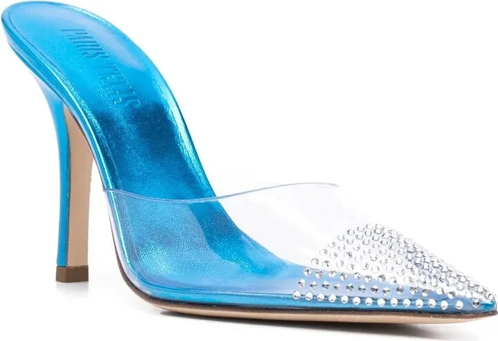 Transparent Crystal Sandals - Image 2