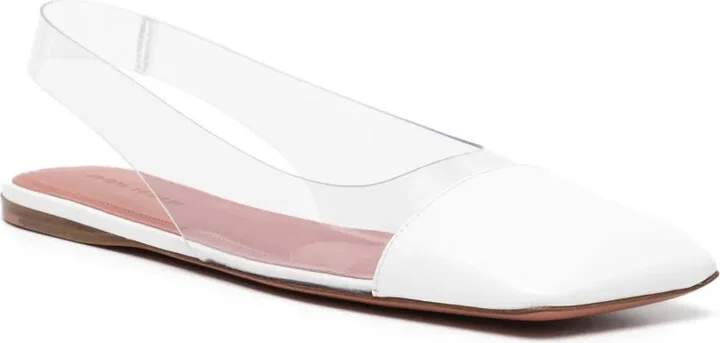Transparent-Design Slingback Ballerina Shoes - Image 2