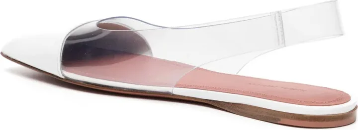 Transparent-Design Slingback Ballerina Shoes - Image 3