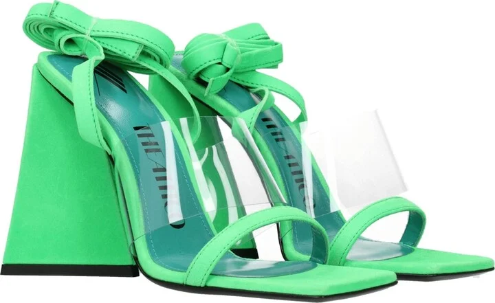 Transparent Leather Flat Women's Sandals - Image 2