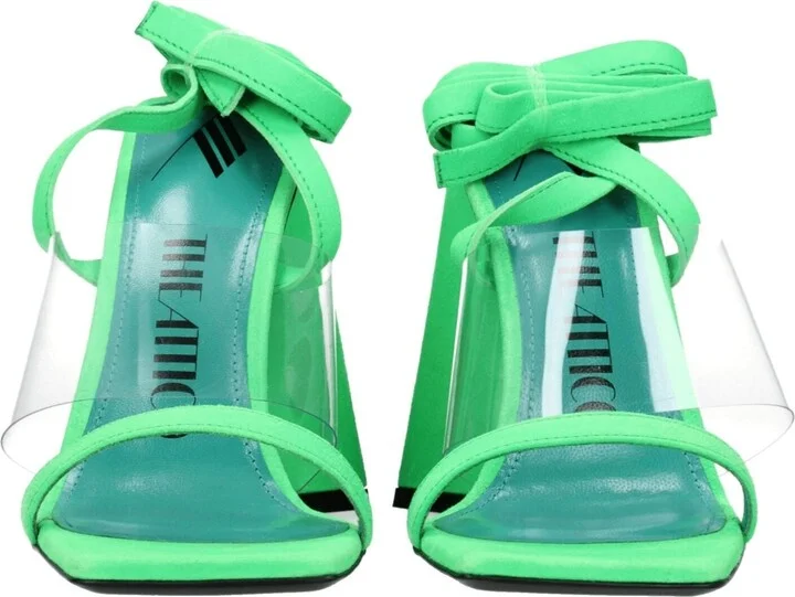 Transparent Leather Flat Women's Sandals - Image 3