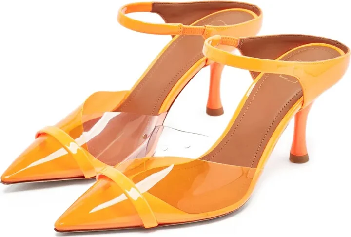 Transparent Pointed-Toe Mules - Image 2