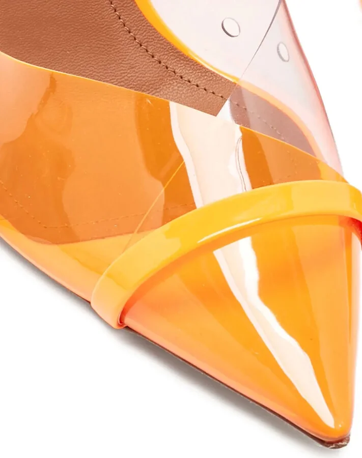 Transparent Pointed-Toe Mules - Image 5