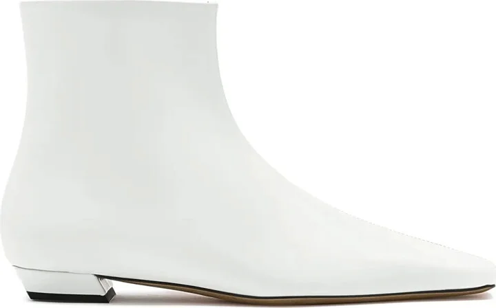 Trap ankle boots