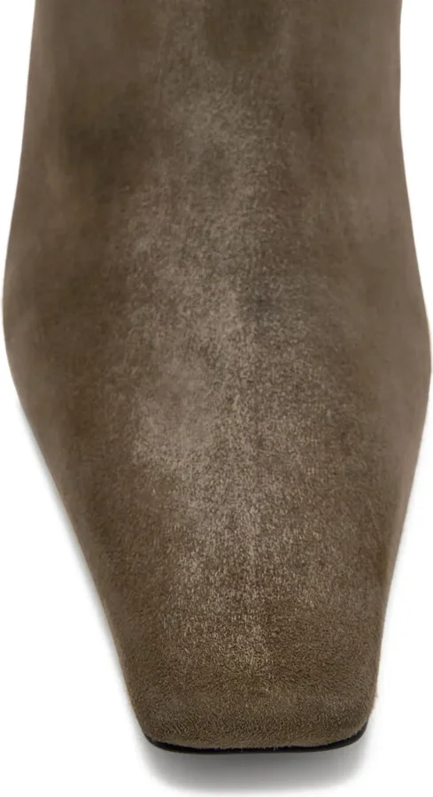 Trap suede knee-high boots - Image 3