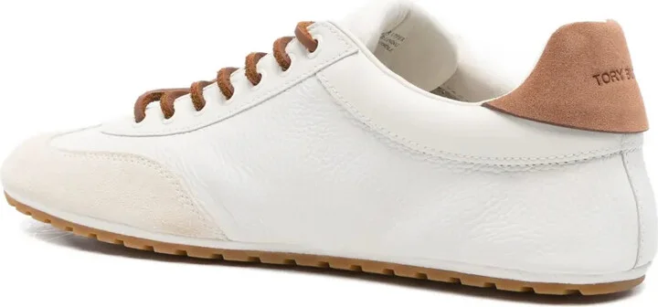 Travel leather perforated sneakers - Image 3