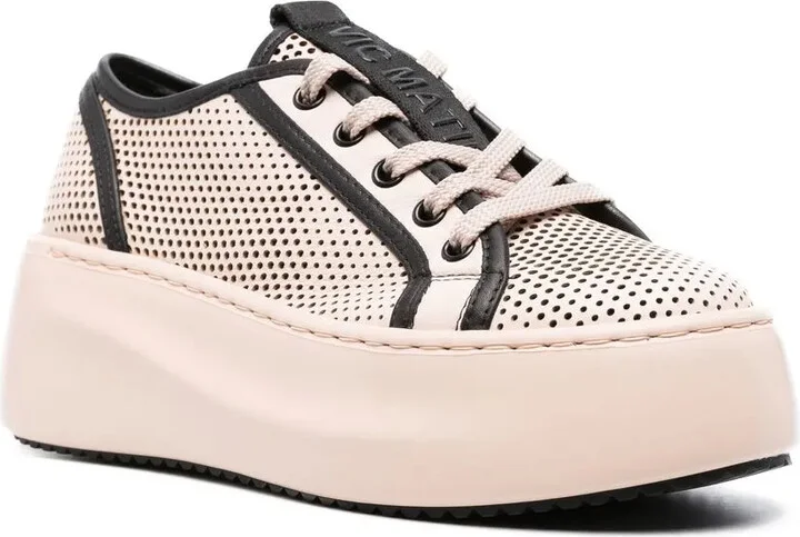 Travel perforated platform sneakers - Image 2