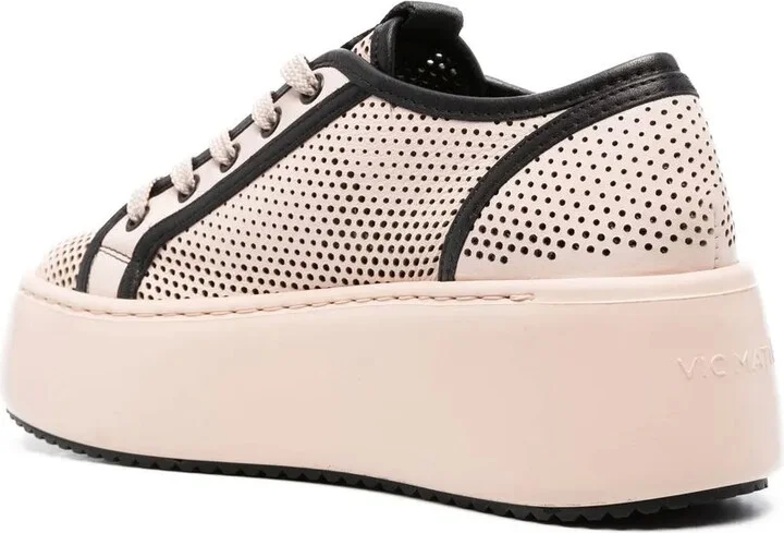 Travel perforated platform sneakers - Image 3