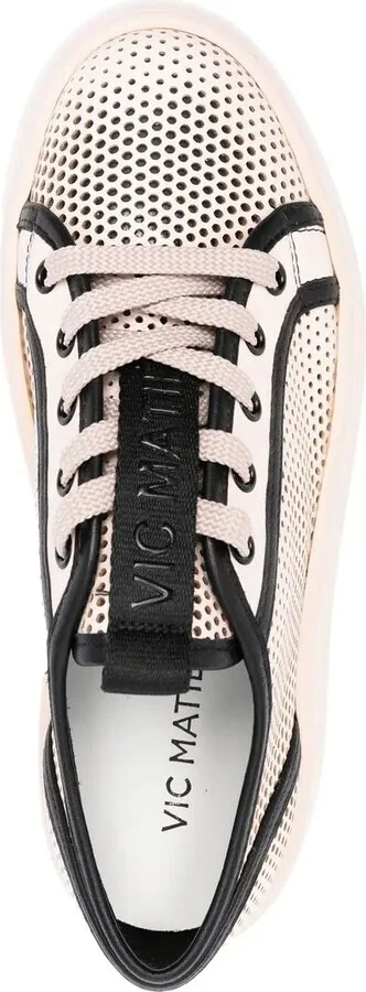 Travel perforated platform sneakers - Image 4