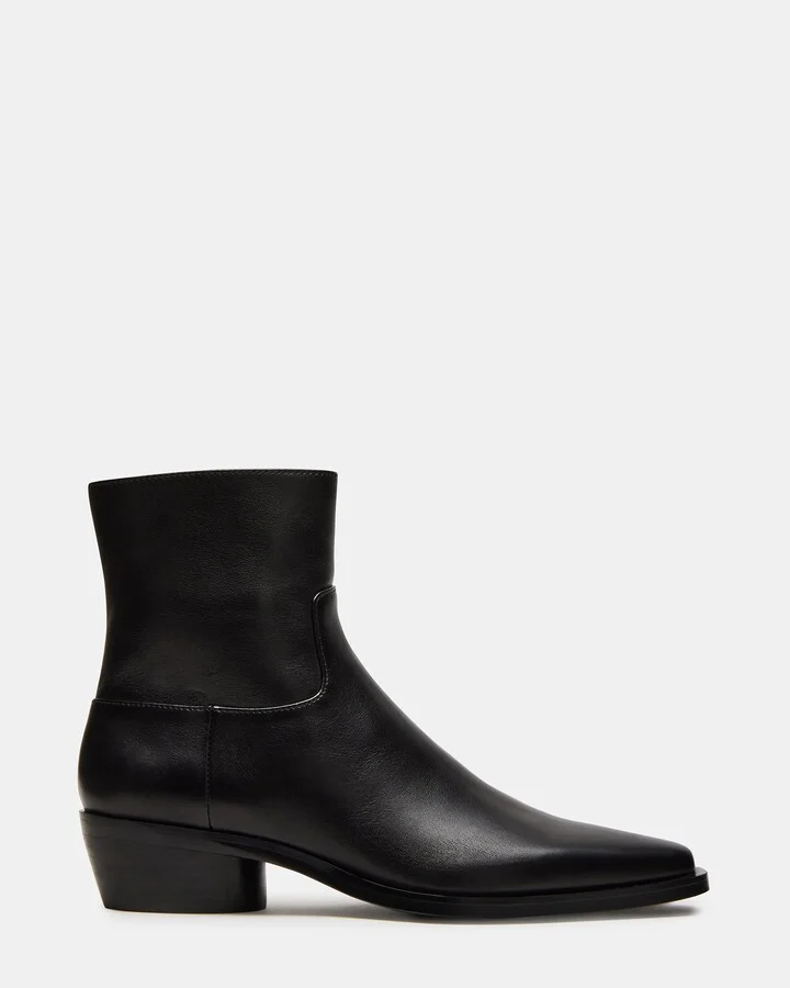 Travis Black Leather