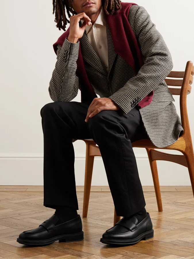 Travis Leather Penny Loafers - Image 2