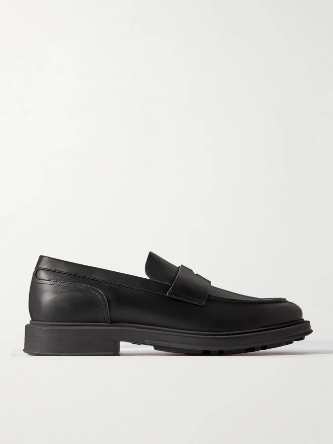 Travis Leather Penny Loafers