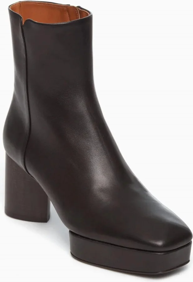 Travis Savanna Heel Boot In Black