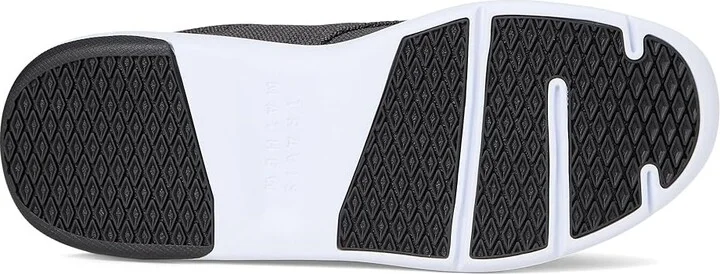 TravisMathew The Daily 2.0 Knit Men's Walking Shoes Heather Grey Pinstripe : 14 M, Leather - Image 3