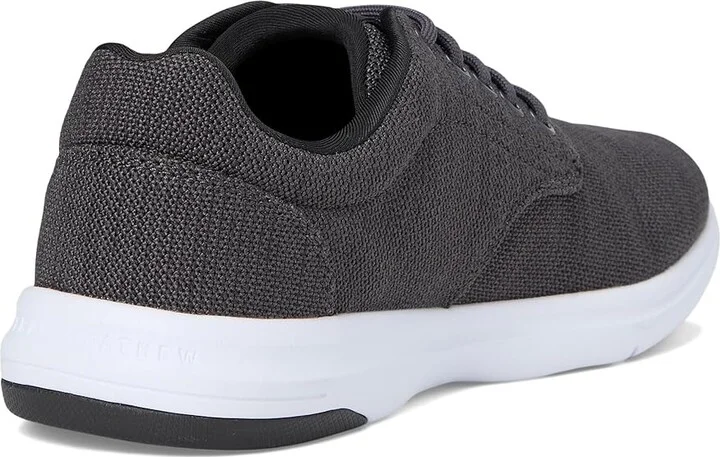 TravisMathew The Daily 2.0 Knit Men's Walking Shoes Heather Grey Pinstripe : 14 M, Leather - Image 4