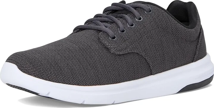 TravisMathew The Daily 2.0 Knit Men's Walking Shoes Heather Grey Pinstripe : 14 M, Leather - Image 5