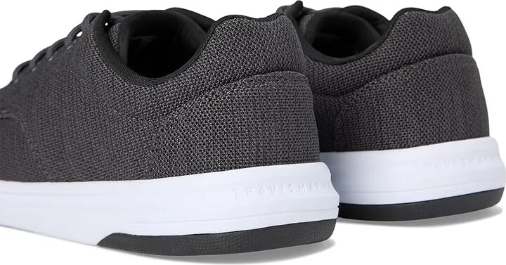 TravisMathew The Daily 2.0 Knit Men's Walking Shoes Heather Grey Pinstripe : 14 M, Leather - Image 7
