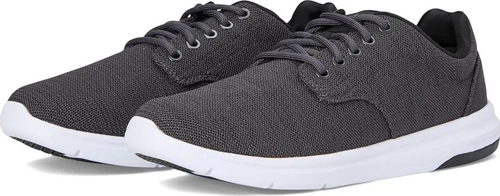 TravisMathew The Daily 2.0 Knit Men's Walking Shoes Heather Grey Pinstripe : 14 M, Leather