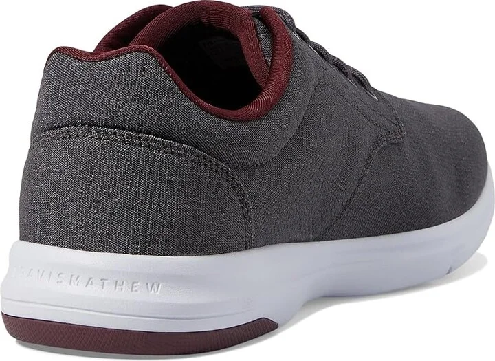 TravisMathew The Daily 2.0 Woven Men's Walking Shoes Black : 11.5 M, Canvas/Leather/Rubber - Image 9