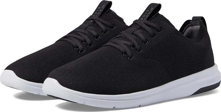 TravisMathew The Daily Lite Men's Walking Shoes Black : 7 M, Leather/Rubber