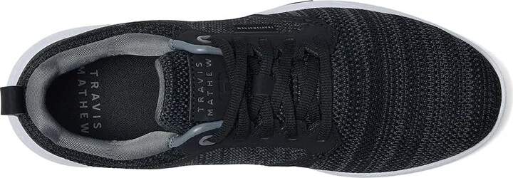 TravisMathew The Daily Pro Hybrid Men's Golf Shoes Black : 8 M, Synthetic/Textile - Image 2