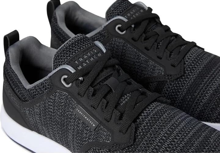 TravisMathew The Daily Pro Hybrid Men's Golf Shoes Black : 8 M, Synthetic/Textile - Image 7