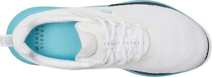 TravisMathew The Nuage Men's Lace-up Boots White/Blue : 11.5 M, Synthetic - Image 2