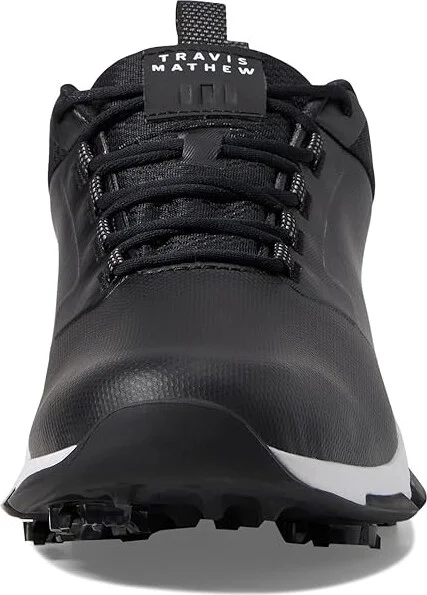TravisMathew The Ringer 2.0 Men's Golf Shoes Black : 8 M, Leather/Rubber - Image 3