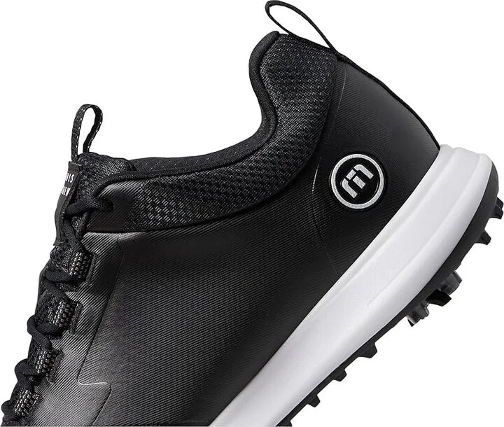 TravisMathew The Ringer 2.0 Men's Golf Shoes Black : 8 M, Leather/Rubber - Image 4