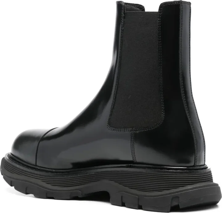 Tread leather Chelsea boots - Image 3