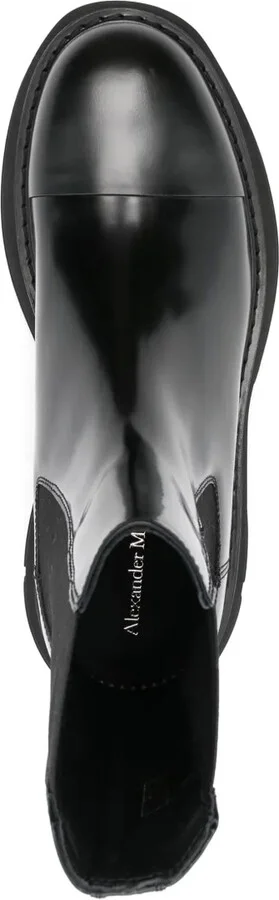 Tread leather Chelsea boots - Image 4