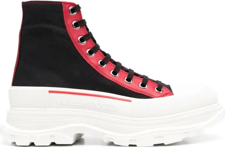 Tread Slick Boots "Black/Red"