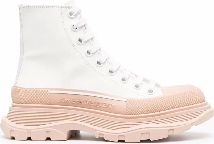 Tread Slick lace-up ankle boots